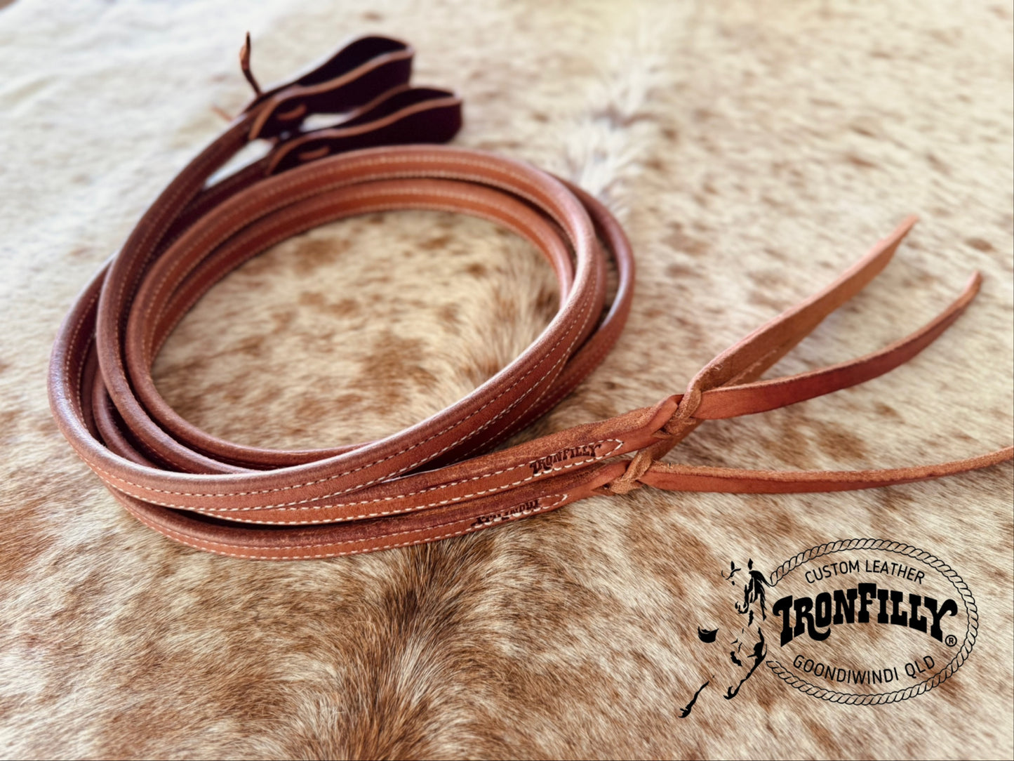 Split Reins, Harness Leather