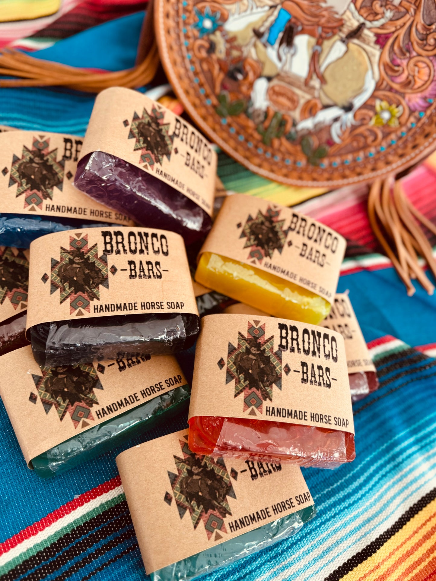 Bronco Bars- Horse soap