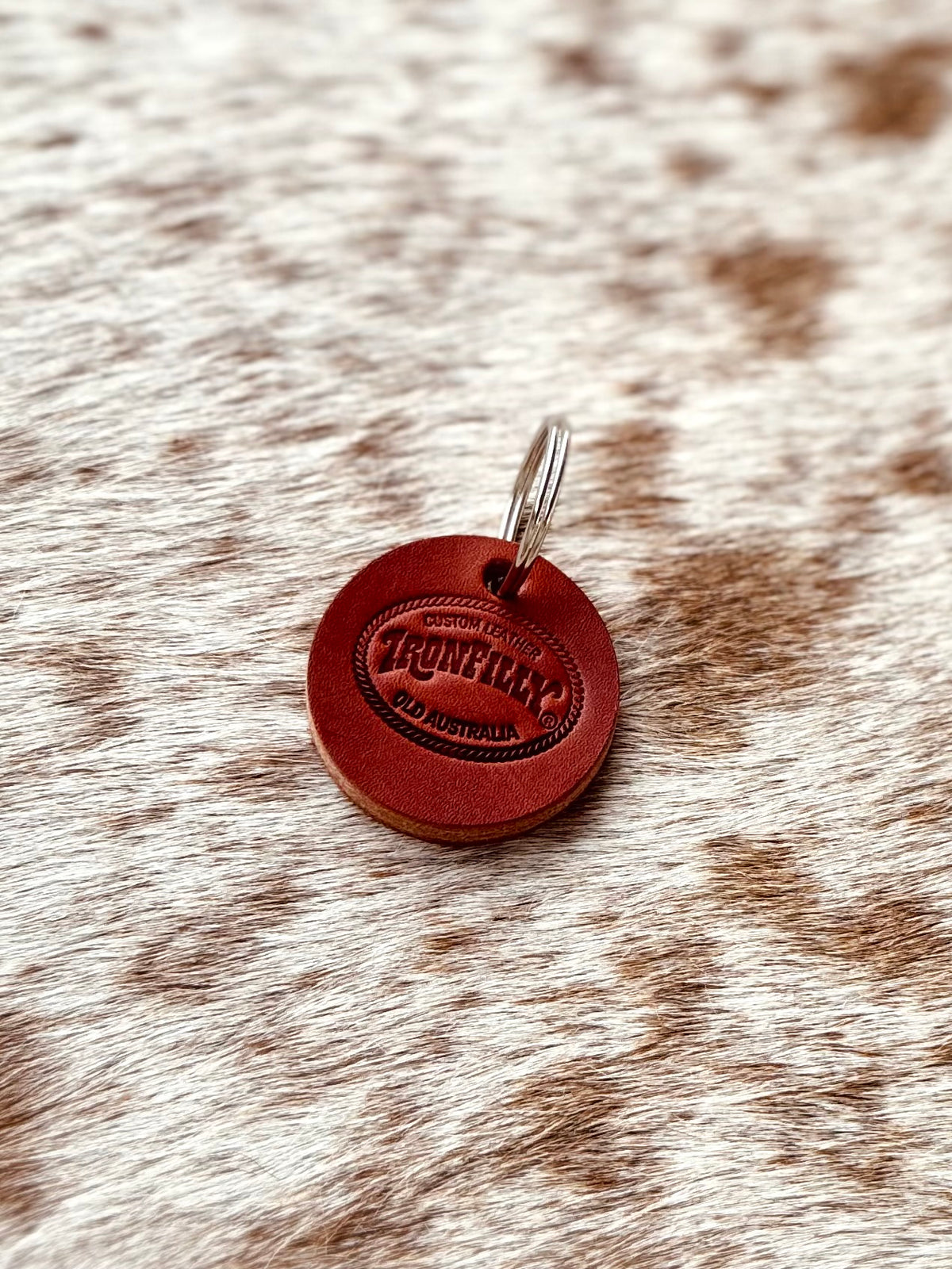 IRON FILLY Makers Mark key tag