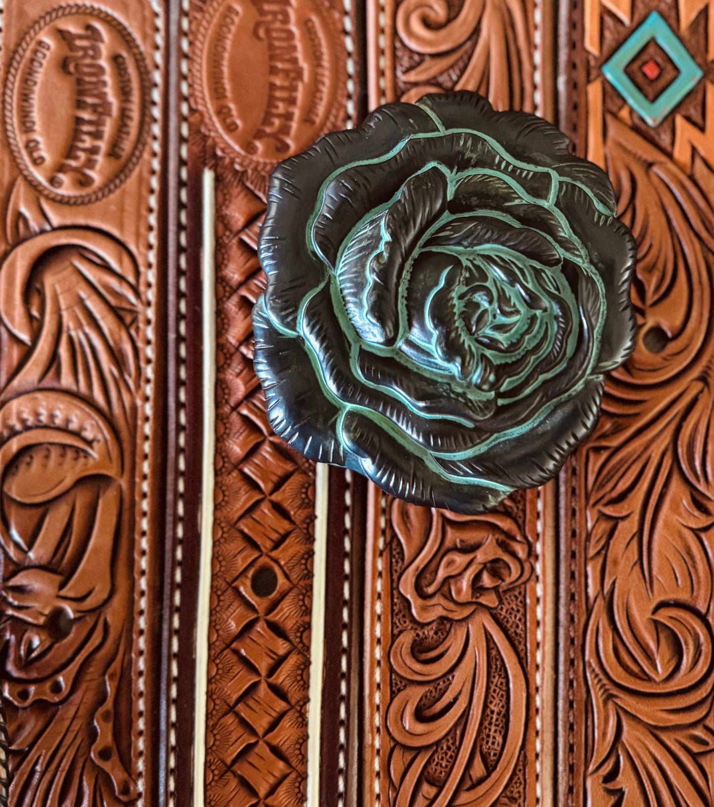 Patina Rose Buckle