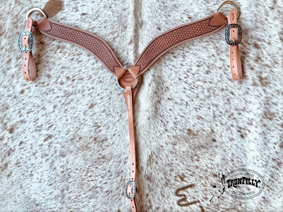 Basketweave Roper Breastplate