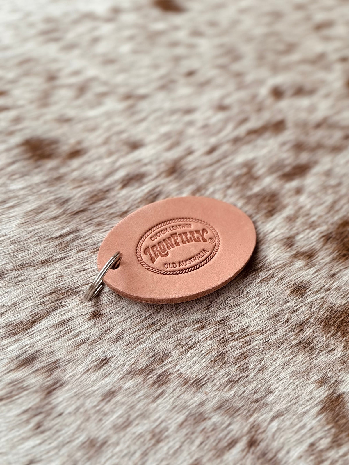 IRON FILLY Makers Mark key tag