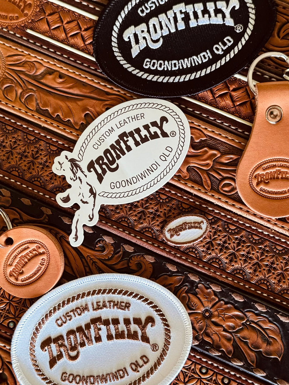 IRON FILLY®️ Sticker – IRON FILLY Custom Leather