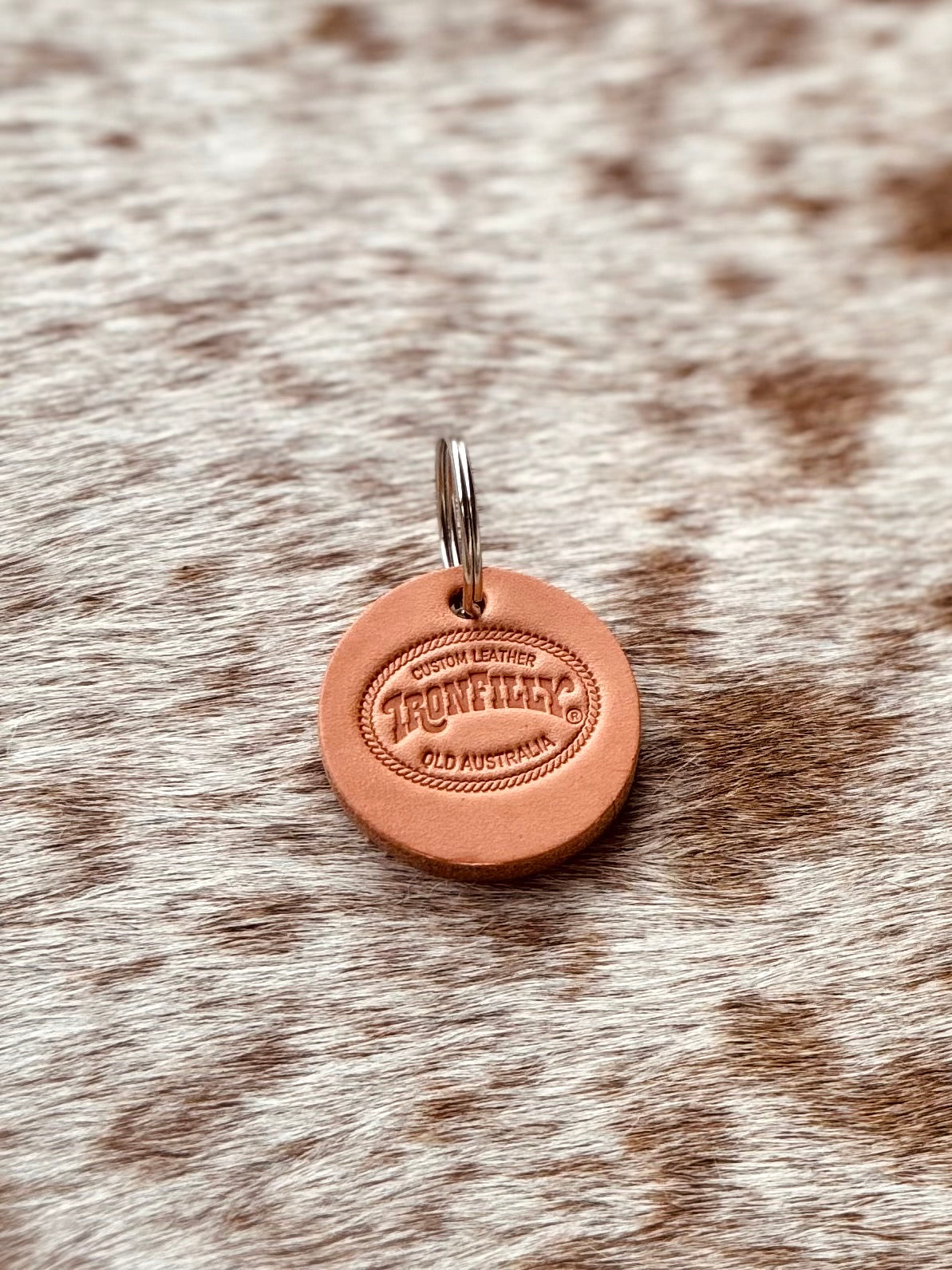IRON FILLY Makers Mark key tag