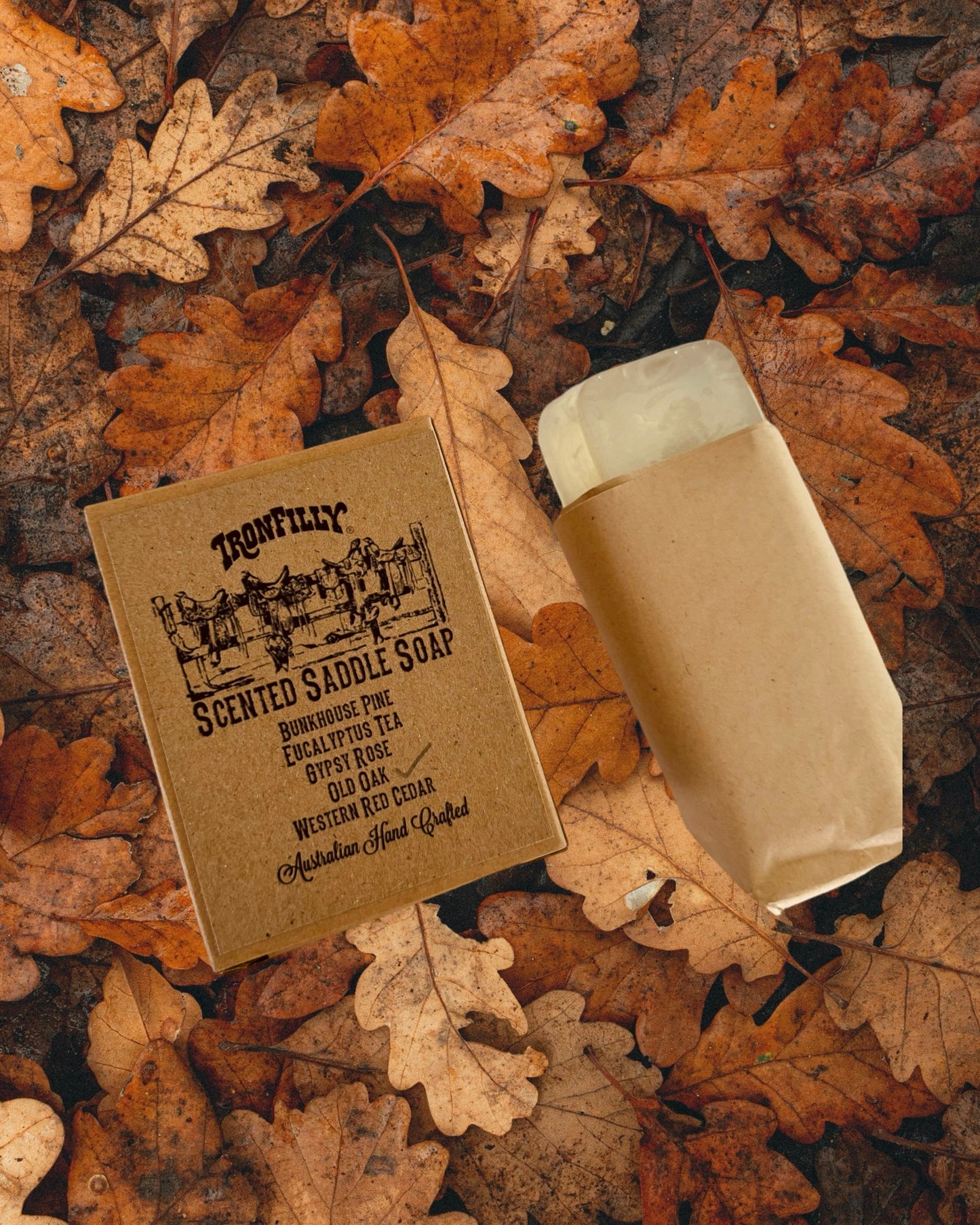 IRON FILLY®️ Scented Saddle Soap (90g)