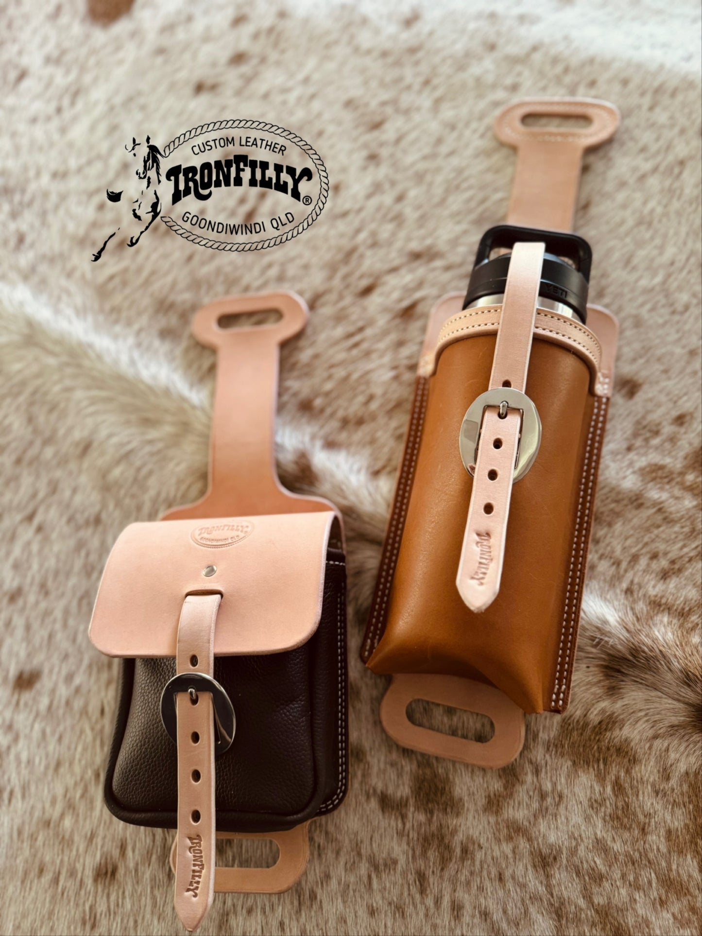 The Offsider- Rear Cinch Bottle Pouch