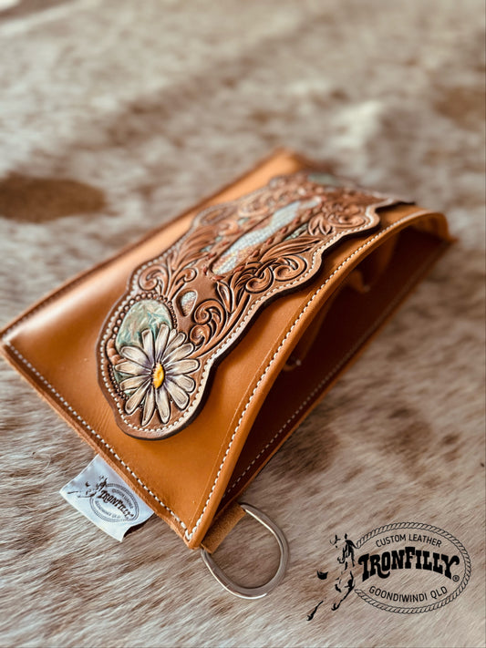 Dash organiser- Floral carved