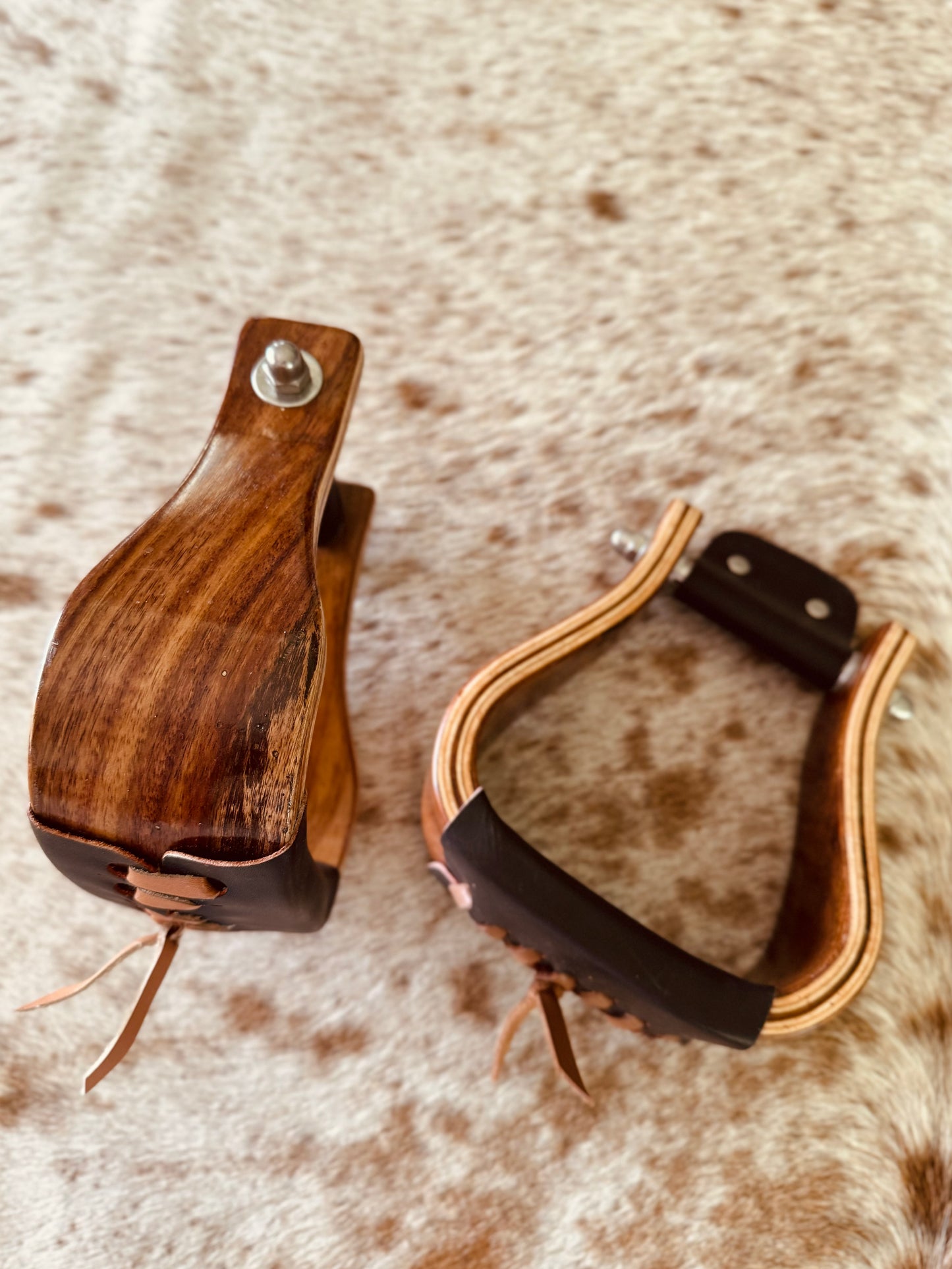 Wooden Oxbows- Bell shaped