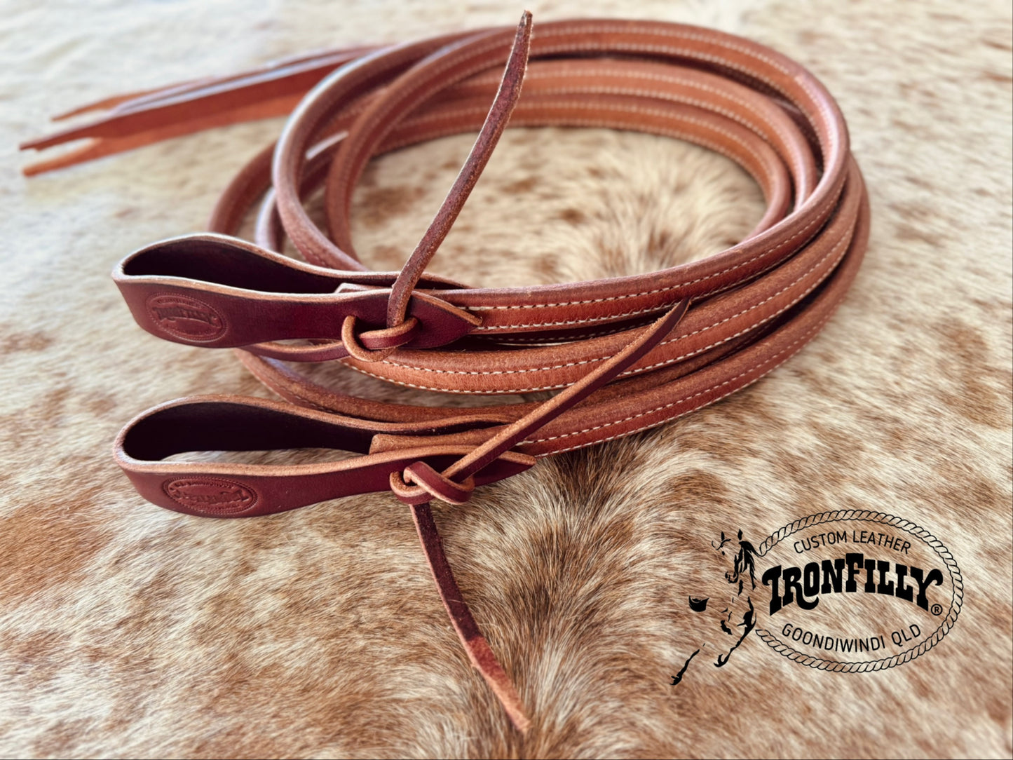 Split Reins, Harness Leather