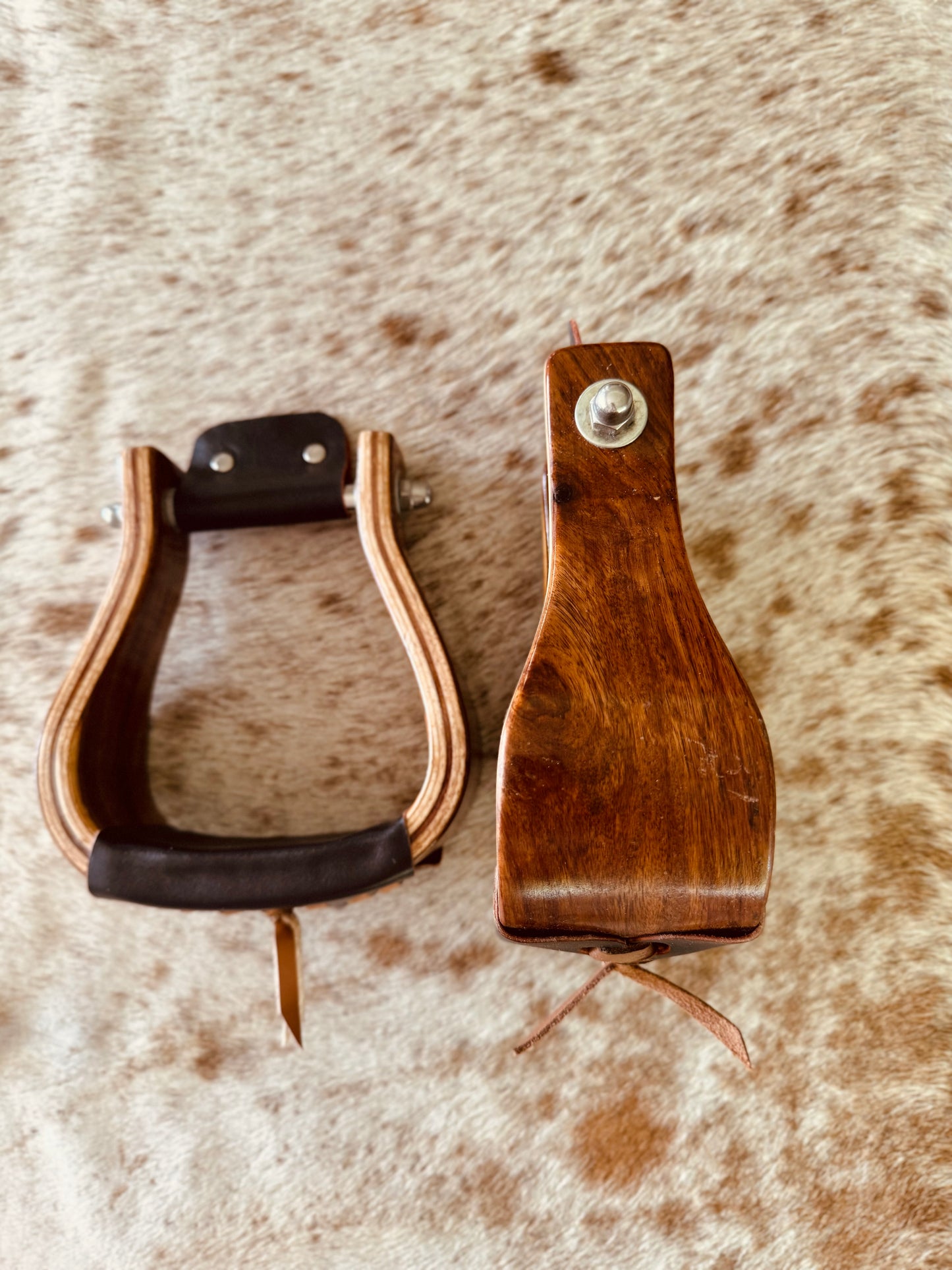 Wooden Oxbows- Bell shaped