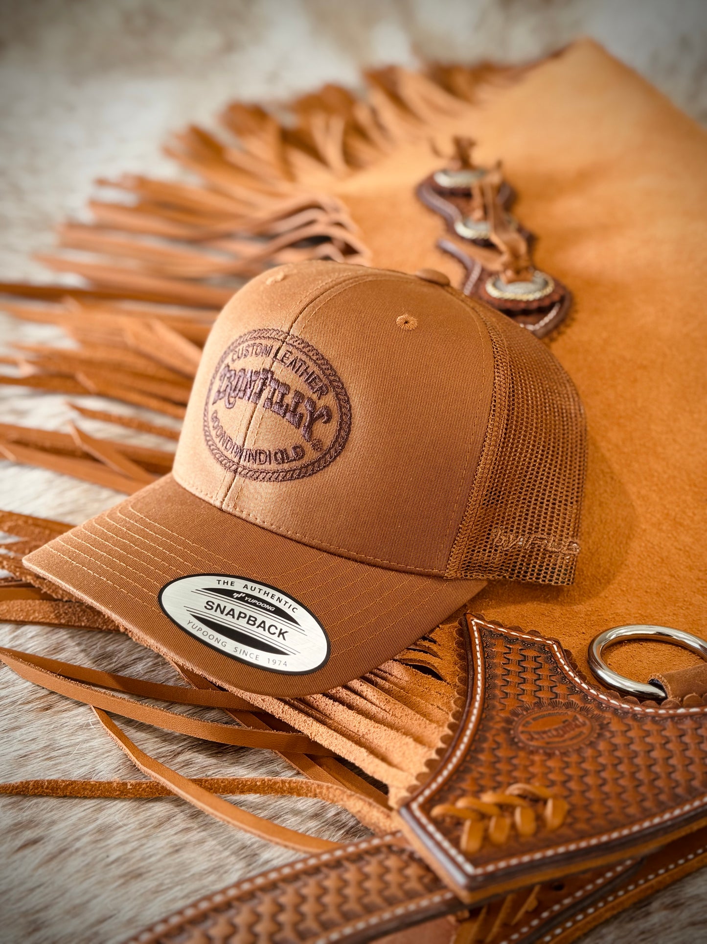 IRON FILLY SnapBack- Saddle Tan
