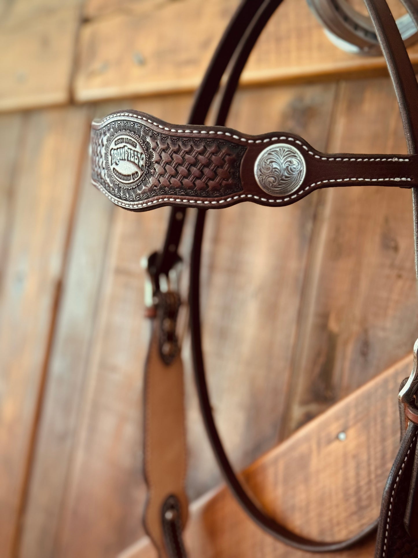 Snaffle Bridle- Basketweave