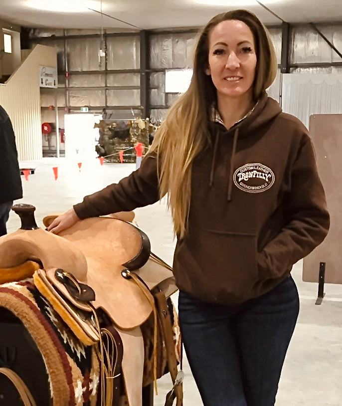 IRON FILLY Hoodie Brown (Men's)