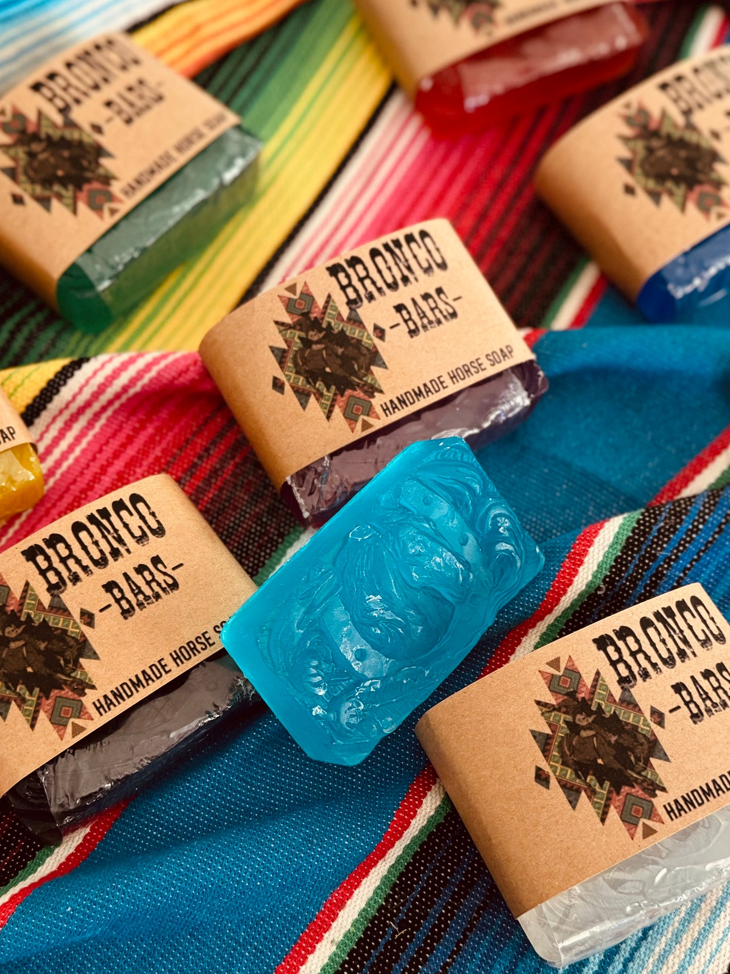 Bronco Bars- Horse soap